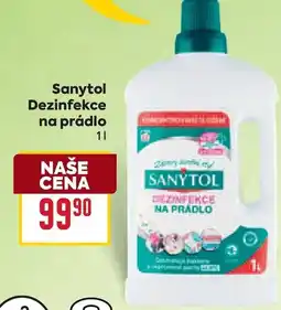 Billa Sanytol Dezinfekce na prádlo nabídka