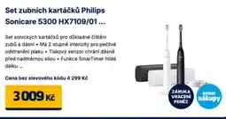 Datart Set zubních kartáčků Philips Sonicare 5300 HX7109/01 nabídka