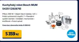 Datart Kuchyňský robot Bosch MUM 54251 (292879) nabídka