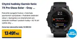 Datart Chytré hodinky Garmin fenix 7X Pro Glass Solar - Gray nabídka