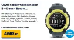 Datart Chytré hodinky Garmin Instinct E-40 mm - Electric nabídka