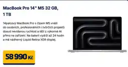 Datart MacBook Pro 14" M5.32 GB, 1TB nabídka