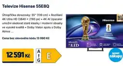 Datart Televize Hisense 55E8Q nabídka