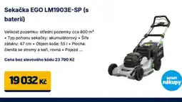 Datart Sekačka EGO LM1903E-SP (s baterií) nabídka
