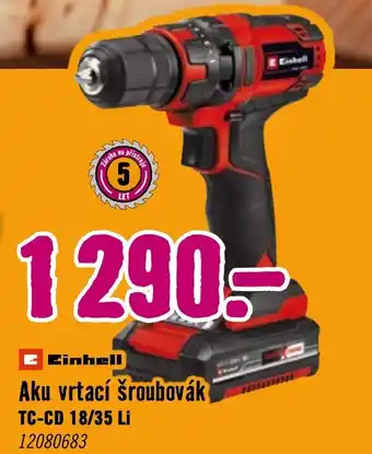 Aku vrtací šroubovák