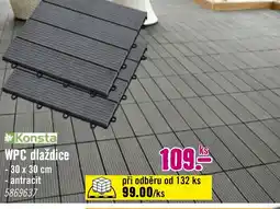 Hornbach WPC dlaždice nabídka