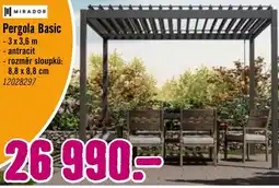 Hornbach Pergola Basic nabídka