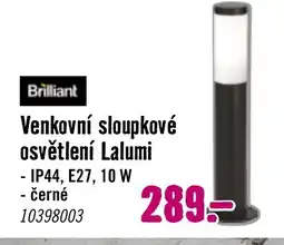 Hornbach Venkovní sloupkové osvětlení Lalumi nabídka