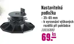 Hornbach Nastavitelná podložka nabídka