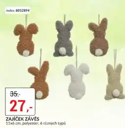 Baumax Zajíček závěs nabídka