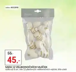 Baumax Sada 12 velikonočních vajíček nabídka