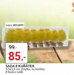 Baumax Sada 8 kuřátek nabídka