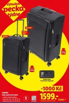 Lidl Sada cestovních kufrů nabídka