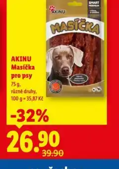 Lidl Akinu masíčka pro psy nabídka