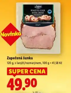 Lidl Zapečená šunka nabídka