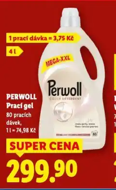 Lidl Perwoll prací gel nabídka