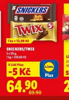 Lidl Twix nabídka