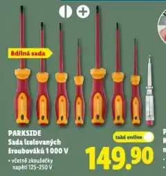 Lidl Sada izolovaných šroubováků 1000 v nabídka