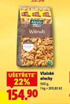 Lidl Vlašské ořechy nabídka