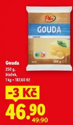 Lidl Gouda nabídka