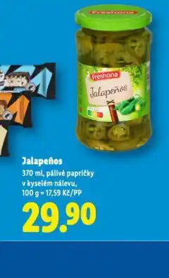 Lidl Jalapeňos nabídka