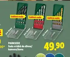 Lidl Sada vrtáků do dřeva nabídka