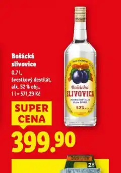 Lidl Bošácká slivovice nabídka