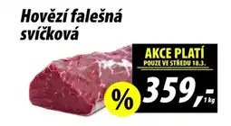 ZEMAN Hovězí falešná svíčková nabídka