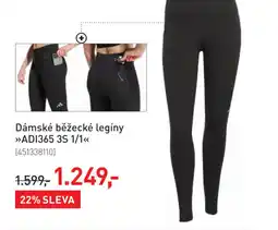 Intersport Dámské běžecké legíny ADI365 3S 1/1 nabídka