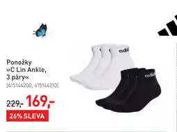 Intersport Ponožky C Lin Ankle, 3 páry nabídka
