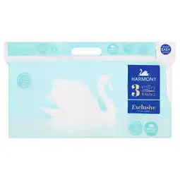 CBA Harmony Exclusive toaletní papír 3-vrstv. 8 rolí, vybrané druhy nabídka