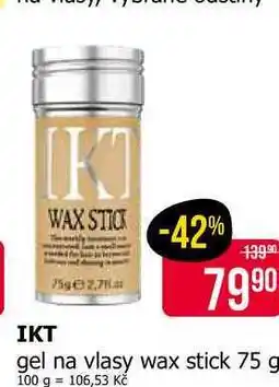 Teta IKT gel na vlasy wax stick nabídka
