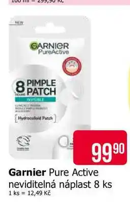 Teta Garnier Pure Active neviditelná náplast 8 ks nabídka