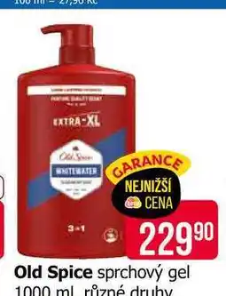Teta Old Spice sprchový gel 1000 ml různé druhy nabídka