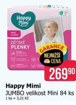 Teta Happy Mimi JUMBO velikost Mini 84 ks nabídka
