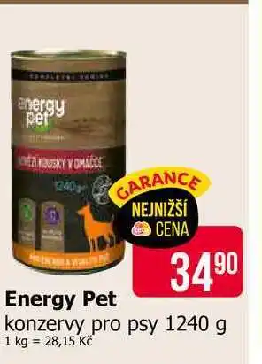 Teta Energy Pet konzervy pro psy nabídka