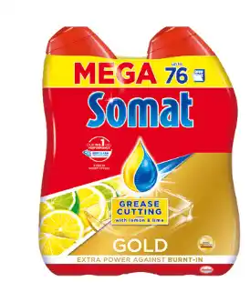 Somat Gel do myčky nádobí 2 x 684 ml 76dávek