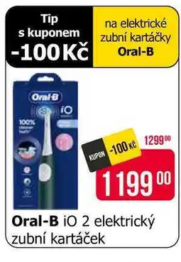 Teta Oral-B iO 2 elektrický zubní kartáček nabídka