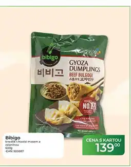 Tamda Foods Bibigo knedlík hovězí masem a zeleninou nabídka