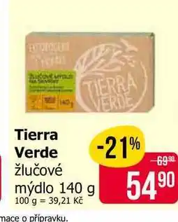 Teta Tierra Verde žlučové mýdlo nabídka