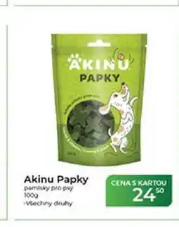 Tamda Foods Akinu Papky pamlsky pro psy nabídka