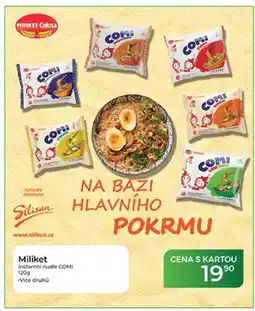 Tamda Foods Miliket instantní nudle nabídka