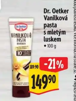 Albert Dr. Oetker Vanilková pasta s mletým luskem nabídka
