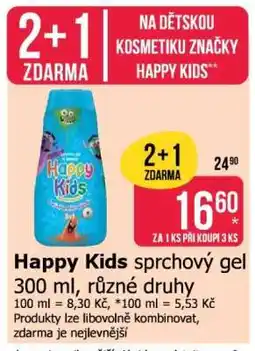 Teta Happy Kids sprchový gel nabídka