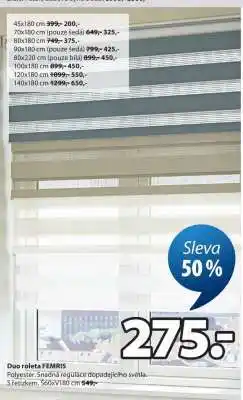 JYSK DUO ROLETA FEMRIS nabídka