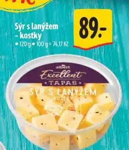 Albert Sýr s lanýžem – kostky nabídka