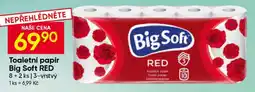 Hruška Toaletní papír Big Soft Red nabídka
