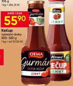 Hruška Kečup nabídka