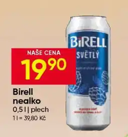 Hruška Birell nealko nabídka