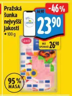 Albert Pražská šunka nejvyšší jakosti nabídka